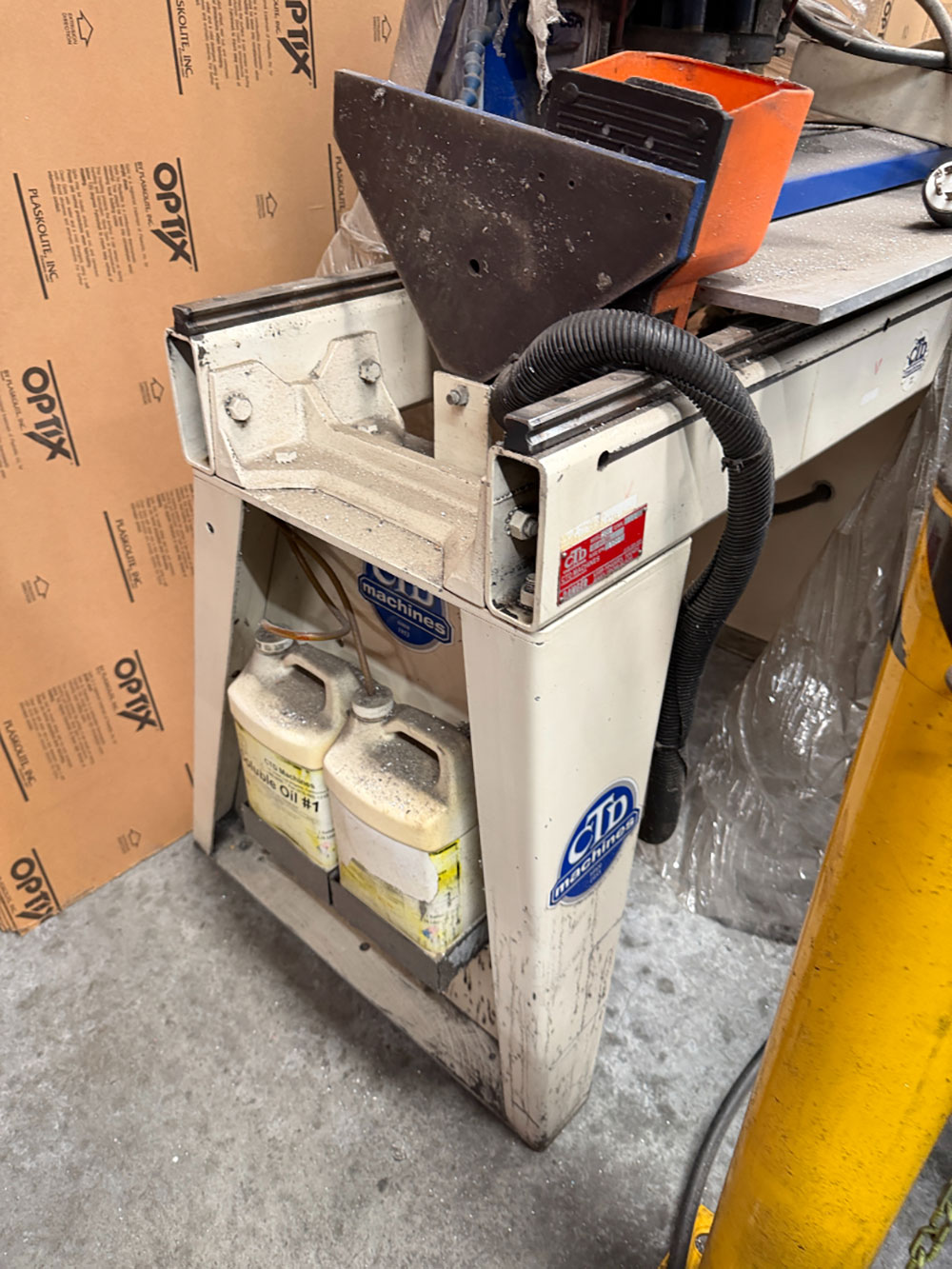 CUSTOM MADE HOLE BORING MACHINE, (OUT OF SERVICE)-31