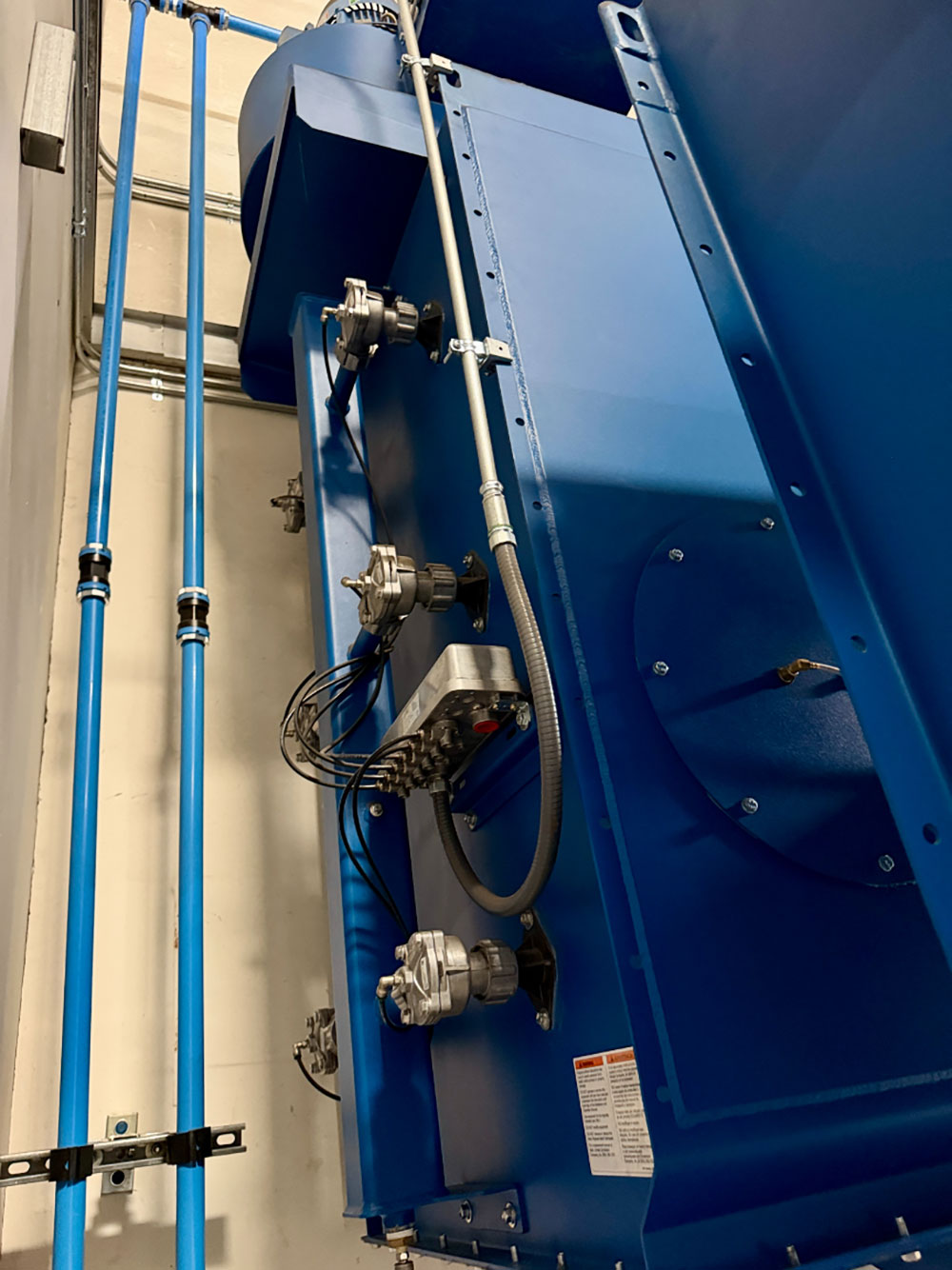 2023 DONALDSON TORIT DFE 3-6 DUST COLLECTOR, S/N 16785499-L1-1, 12" NON-RETURN VALVE, DUST LEVEL SENSOR, MICROSWITCH, CONTROL PANEL-33