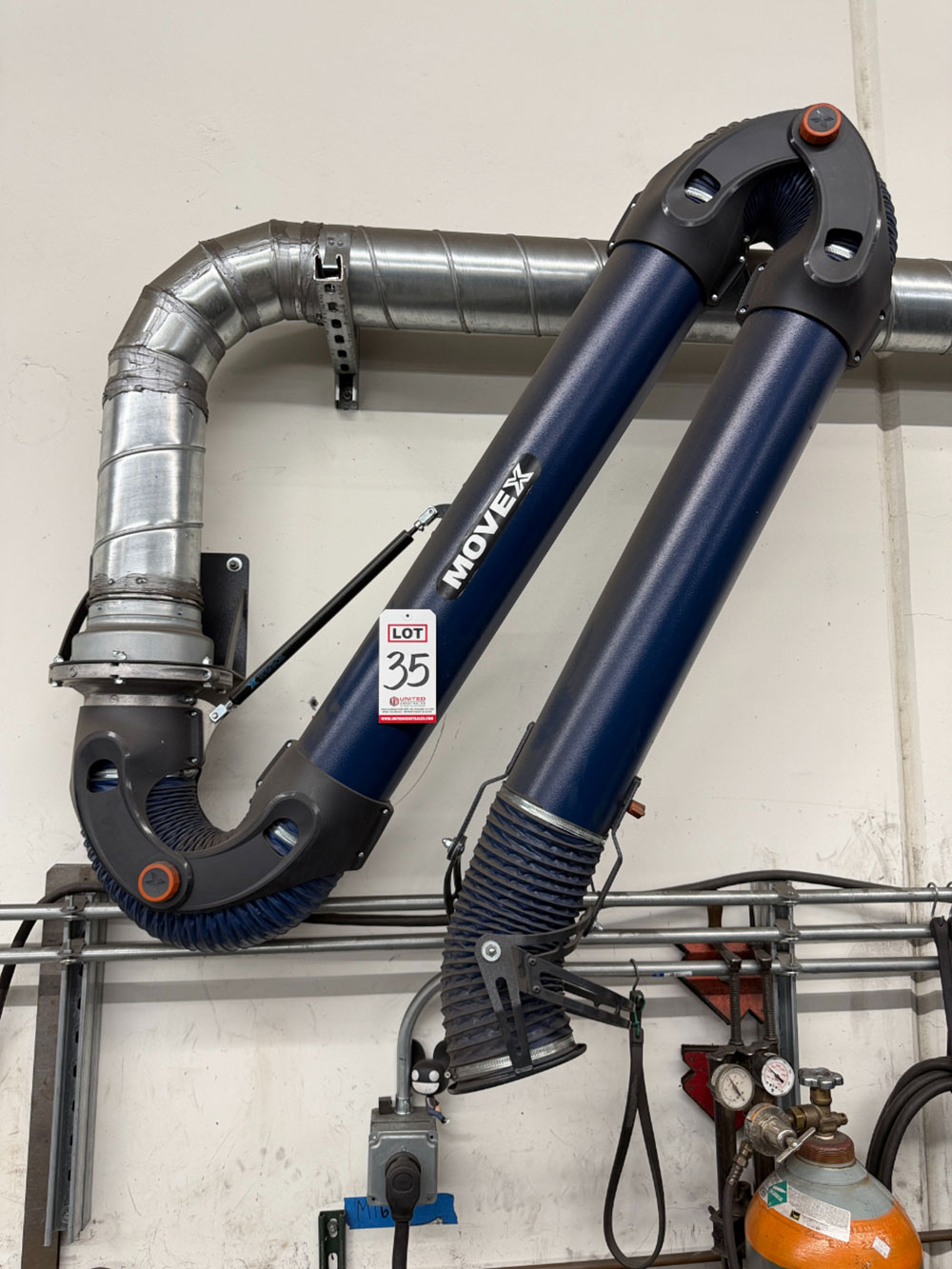 MOVEX PRI3000-160 FUME EXTRACTION ARM-35