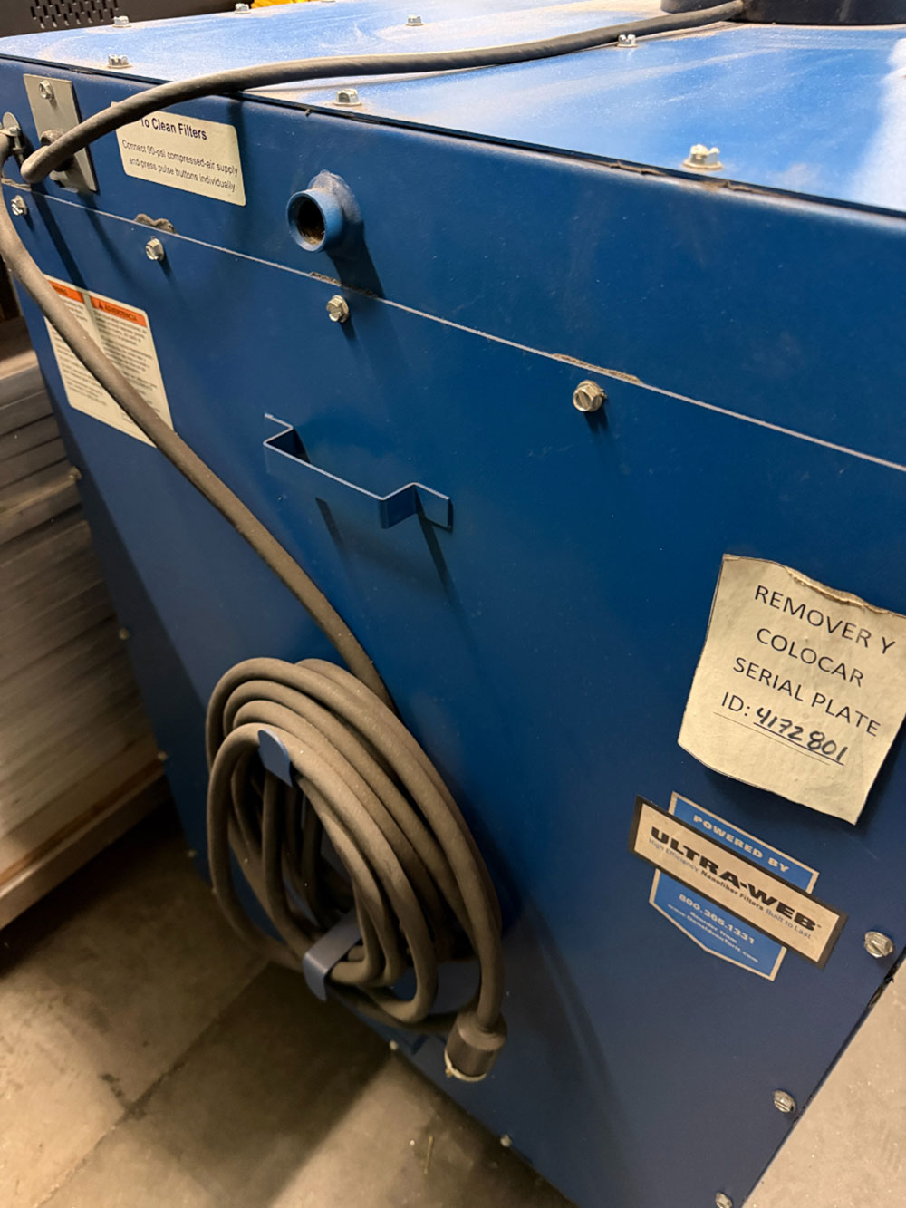 2023 DONALDSON TORIT PORTABLE FUME COLLECTOR W/ EXTRACTION ARM-41