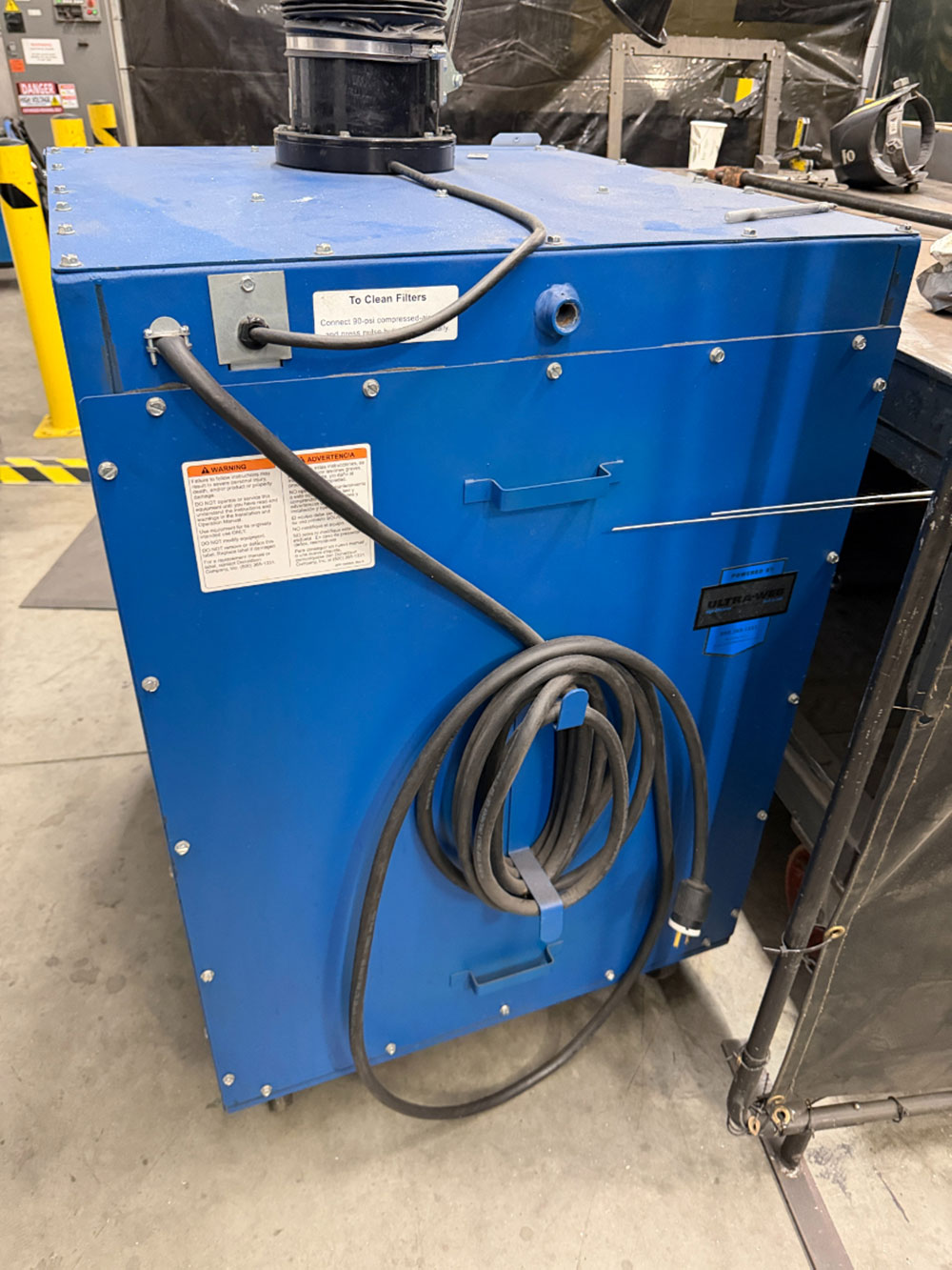2023 DONALDSON TORIT PORTABLE FUME COLLECTOR W/ EXTRACTION ARM-42