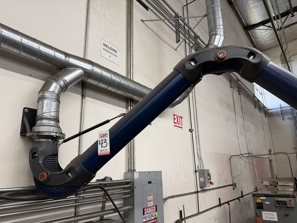 MOVEX PRI3000-160 FUME EXTRACTION ARM-43