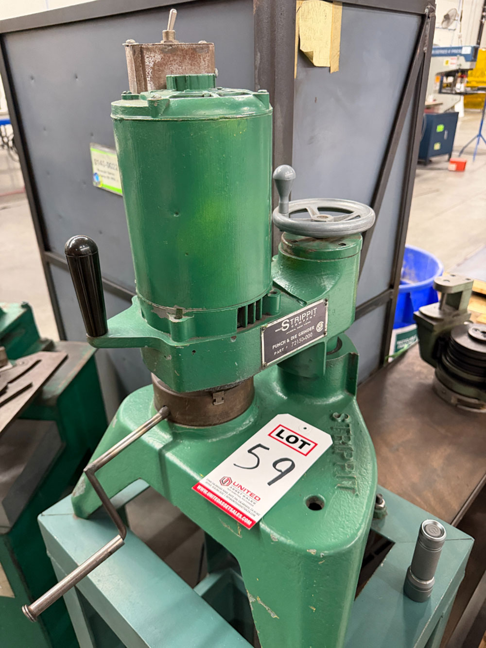 STRIPPIT PUNCH & DIE GRINDER, P/N 72150-000-59