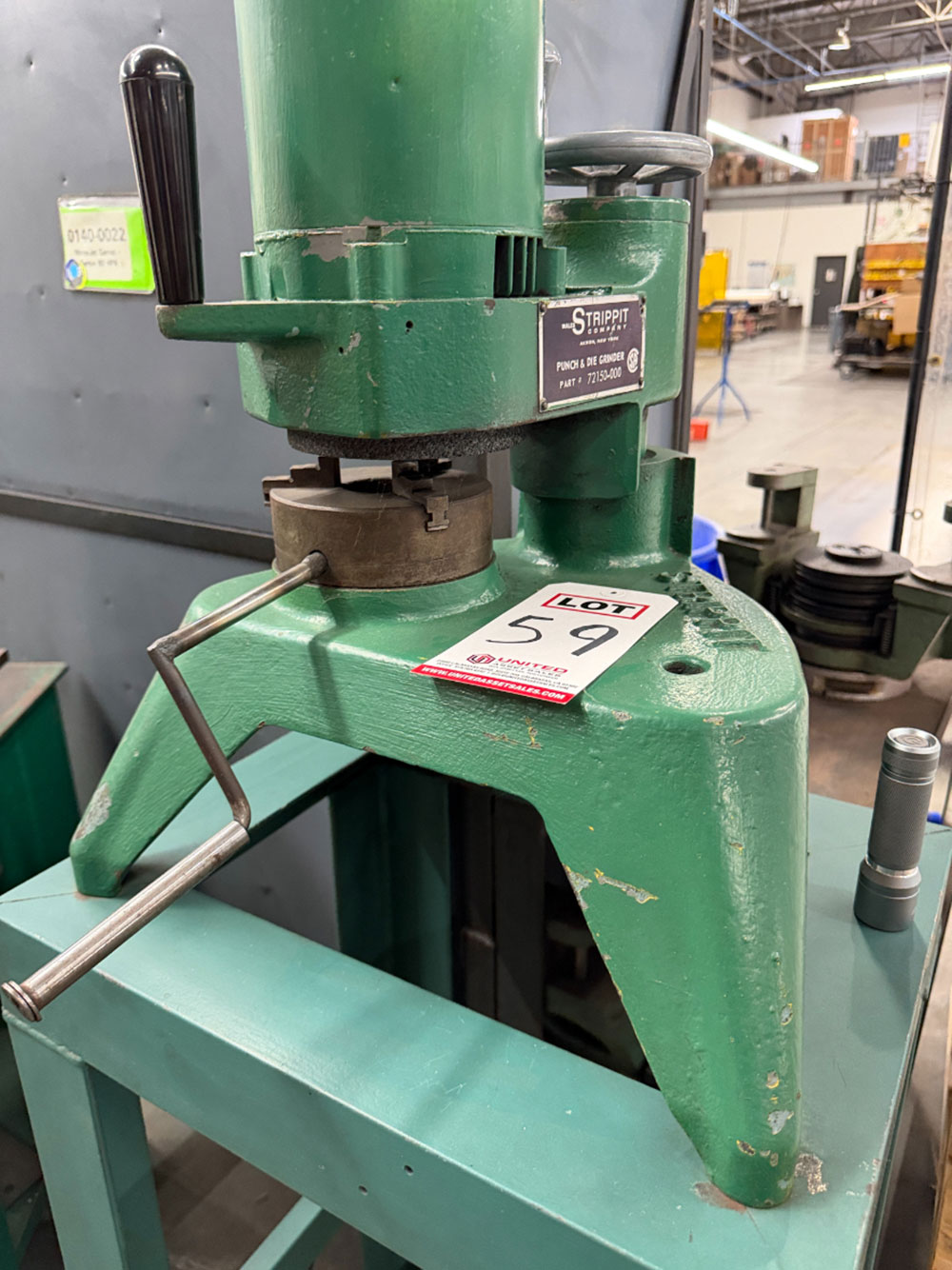 STRIPPIT PUNCH & DIE GRINDER, P/N 72150-000-59