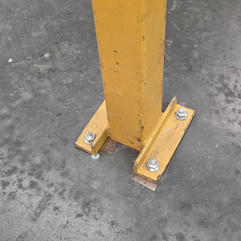 SHOP CRANE 2,000 LB CAPACITY FREESTANDING BRIDGE CRANE W/ ELECTRIC CABLE HOIST, PENDANT CONTROL, 14-1/2' BRIDGE LENGTH, 14-1/2' RUNWAY LENGTH, 12-1/2' HIGHEST HOOK HT, APPROX. 15' OVERALL HT-65