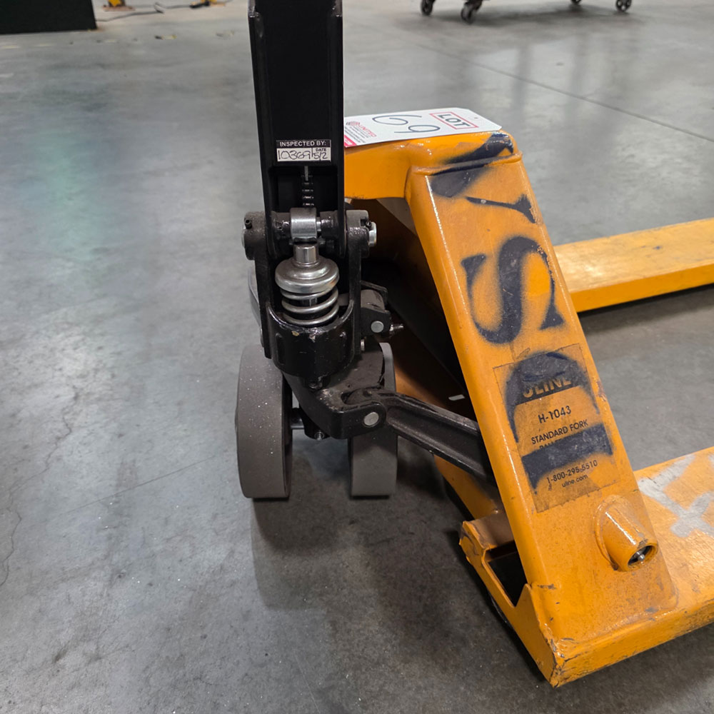 ULINE PALLET JACK, MODEL H-1043, 5,500 LB CAPACITY-69