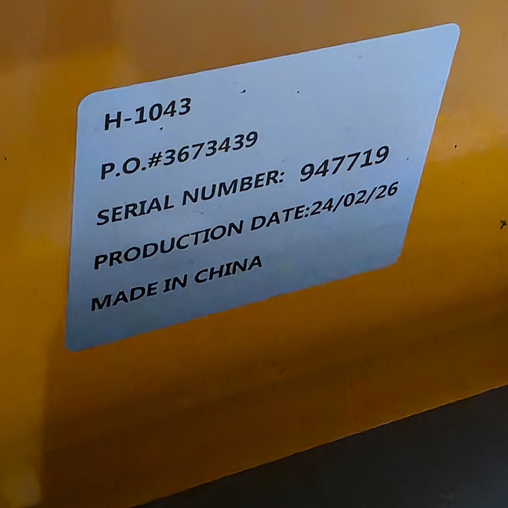 ULINE PALLET JACK, MODEL H-1043, 5,500 LB CAPACITY-69