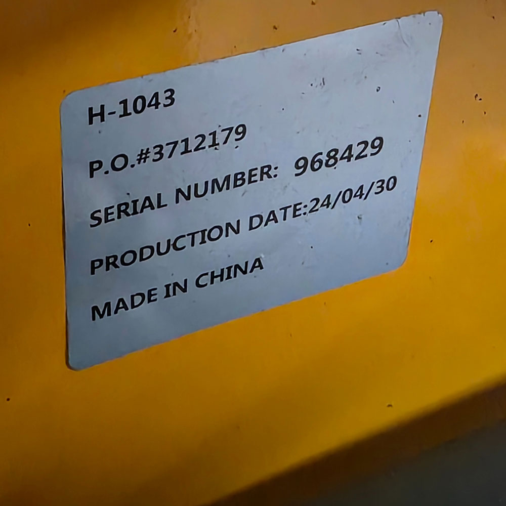 ULINE PALLET JACK, MODEL H-1043, 5,500 LB CAPACITY-72