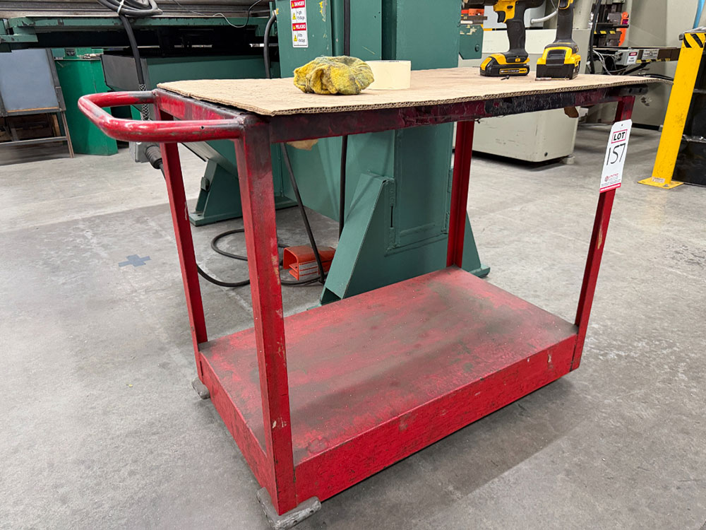 SHOP CART, 20" X 36", CONTENTS NOT INCLUDED-157