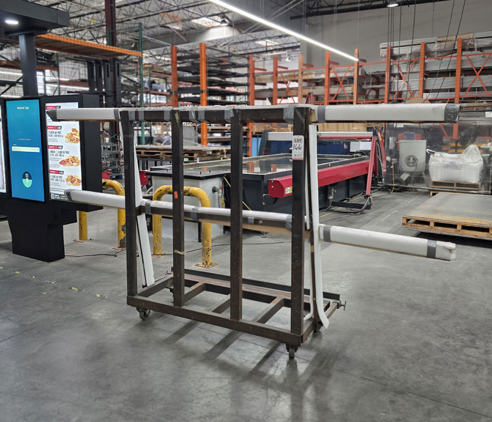 MATERIAL CART, 5' X 29" X 69" HT-166