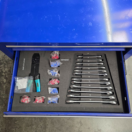 ARTMAN 4-DRAWER TOOL CART W/ COMPLETE TOOL SET-235