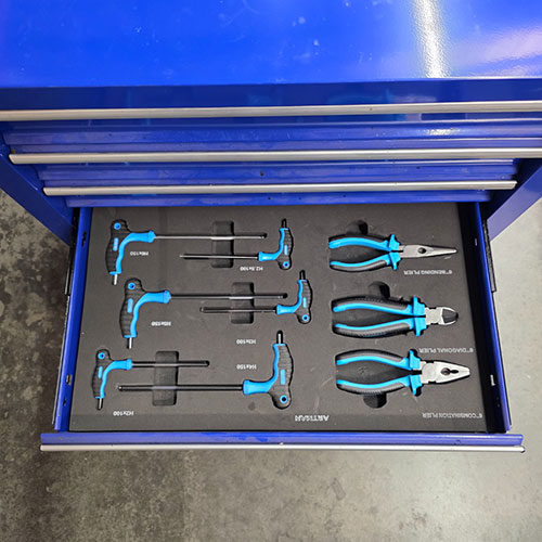 ARTMAN 4-DRAWER TOOL CART W/ COMPLETE TOOL SET-235