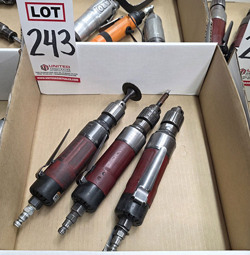 LOT - (3) INGERSOLL RAND AIR DRILL/DRIVERS-243
