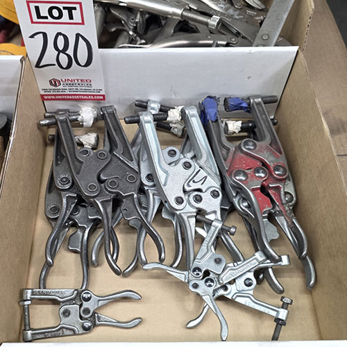 LOT - KNU-VISE CLAMPS-280