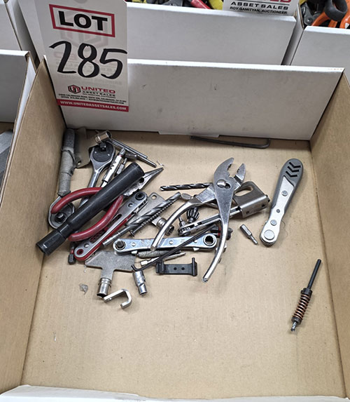 LOT - DRILLS, COUNTERSINKS AND ASSORTED TOOLS-285