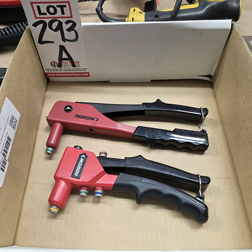 LOT - (2) ARROW RIVET INSERT TOOLS-293A