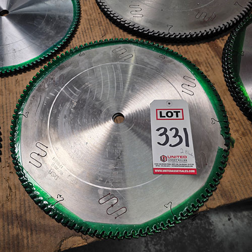 LOT - (2) FREUD CARBIDE TIPPED 17-1/2" SAW BLADES, 1" ARBOR, NO. LU73M018-331
