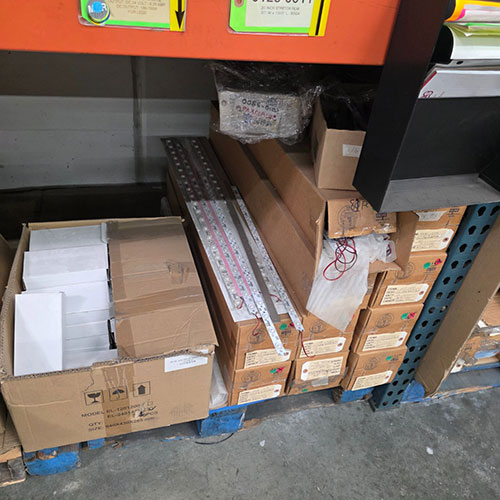 LOT - NEW ELECTRICAL CORDS AND LED LIGHTING-352