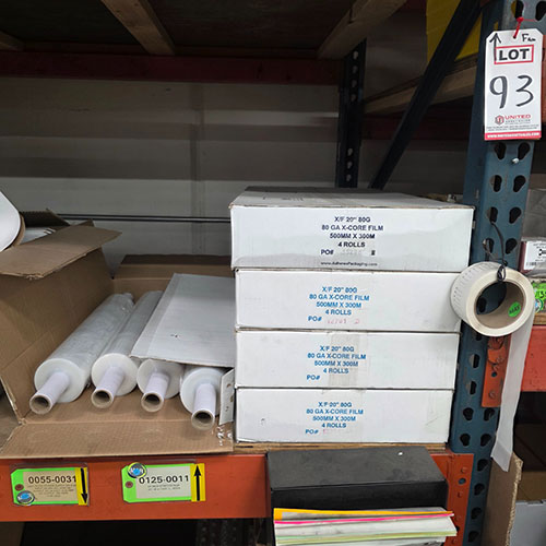 LOT - SHRINK WRAP, MASKING, SHIPPING TAPE, VELCRO-353