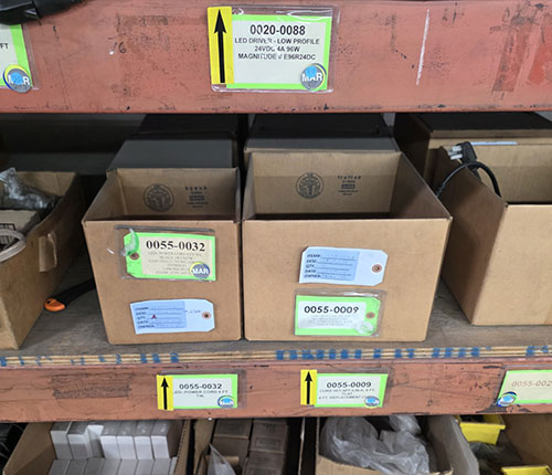 LOT - LED POWER CORDS AND CORD SETS-355