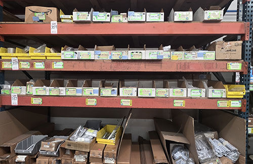 LOT - SOLDER AND FASTENERS-357