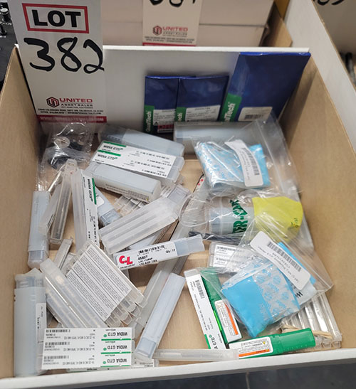 LOT - TAPS, DRILLS AND SOLDERING TIPS, NEW-382