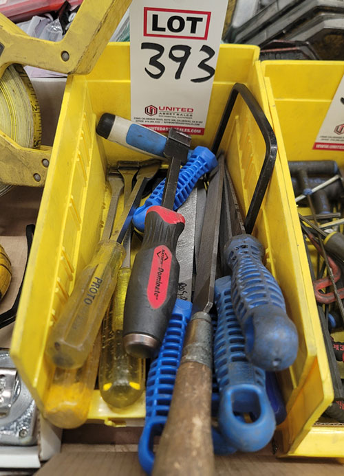 LOT - FILES AND DEBURRING TOOLS-393