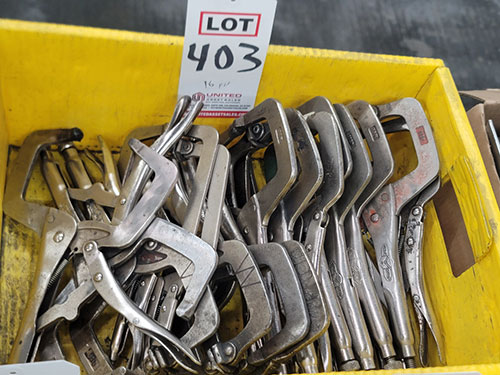 LOT - (16) VISE-GRIP PLIERS-403