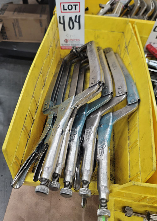 LOT - (5) VISE-GRIP PLIERS-404