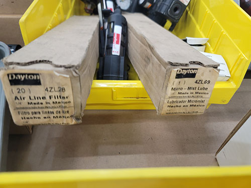 LOT - DAYTON WATER/AIR FILTERS AND OTHER DAYTON FILTERS-408