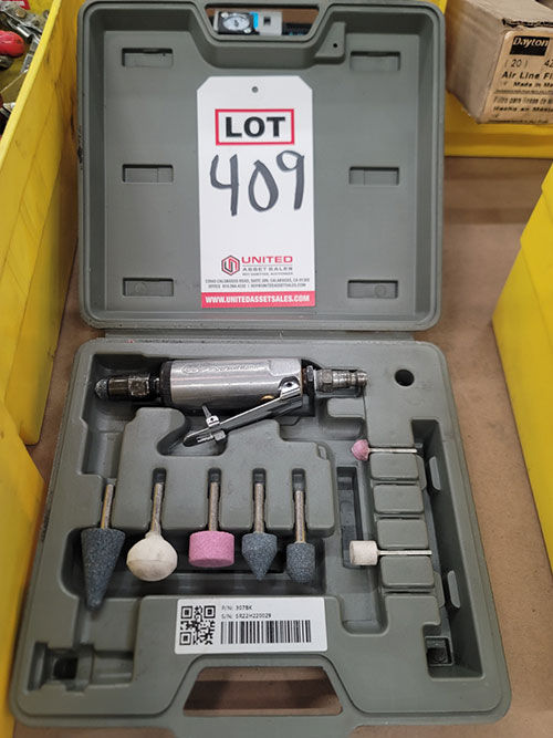 INGERSOLL RAND DIE GRINDER SET, P/N 307BK-409