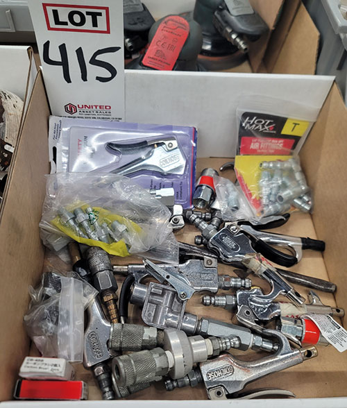 LOT - AIR BLOWERS AND FITTINGS-415