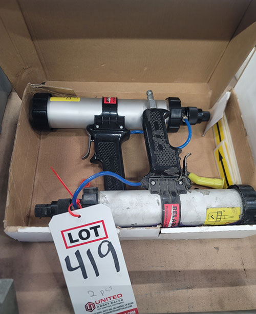 LOT - (2) BELAROKO AIR CAULKING GUNS-419