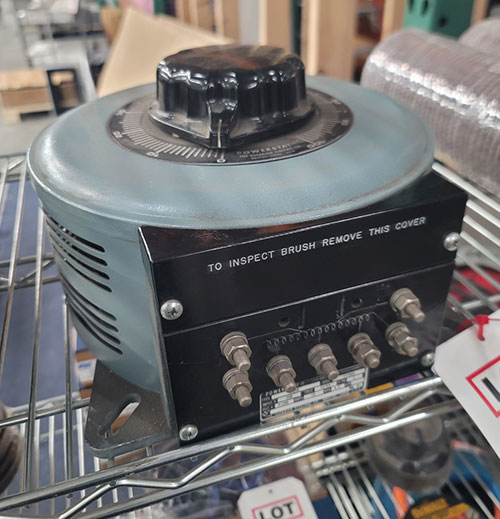 POWERSTAT VARIABLE AUTOTRANSFORMER, TYPE 246-437