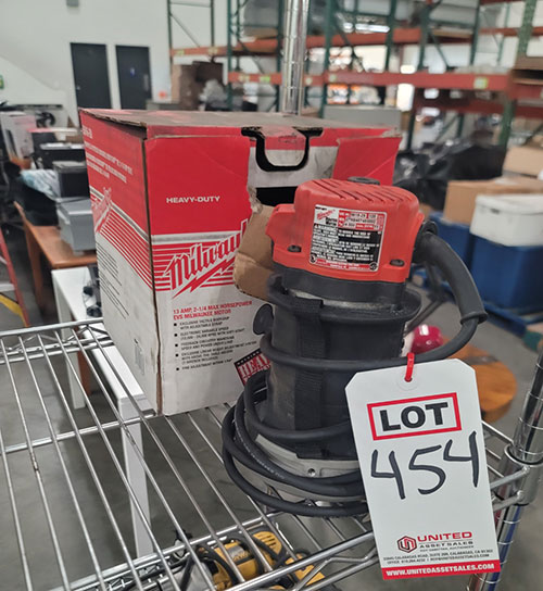MILWAUKEE ROUTER MOTOR, MODEL 5615-29-454
