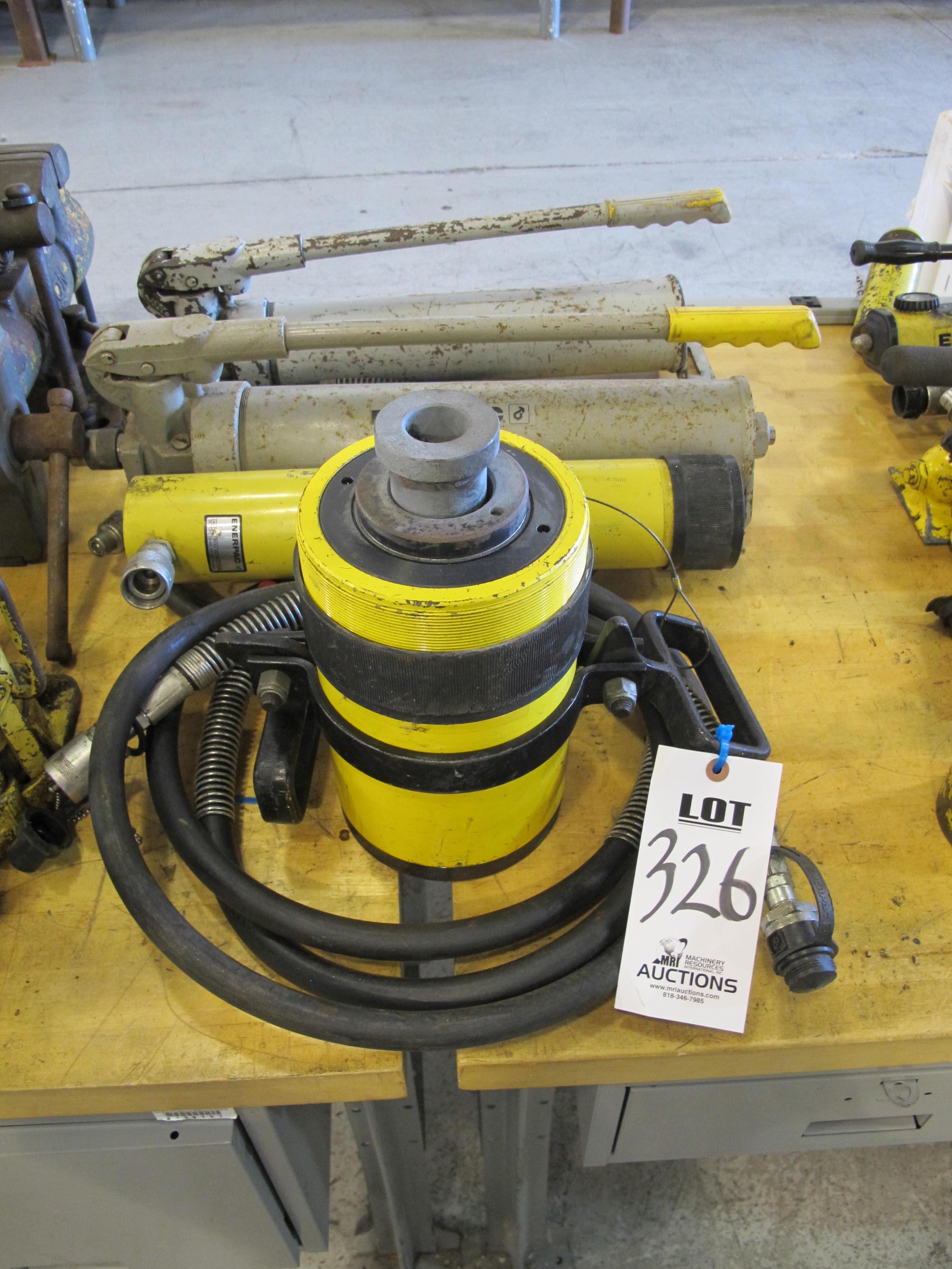 LOT ASSORTED ENERPAC HYDRAULIC UNITS (G-49) LOADING & HANDLING FEE $5-