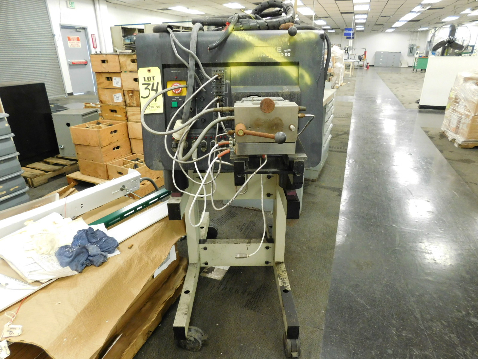 HAAKE RHEOCORD 90, MODEL 80-42-351, S/N 89047-34