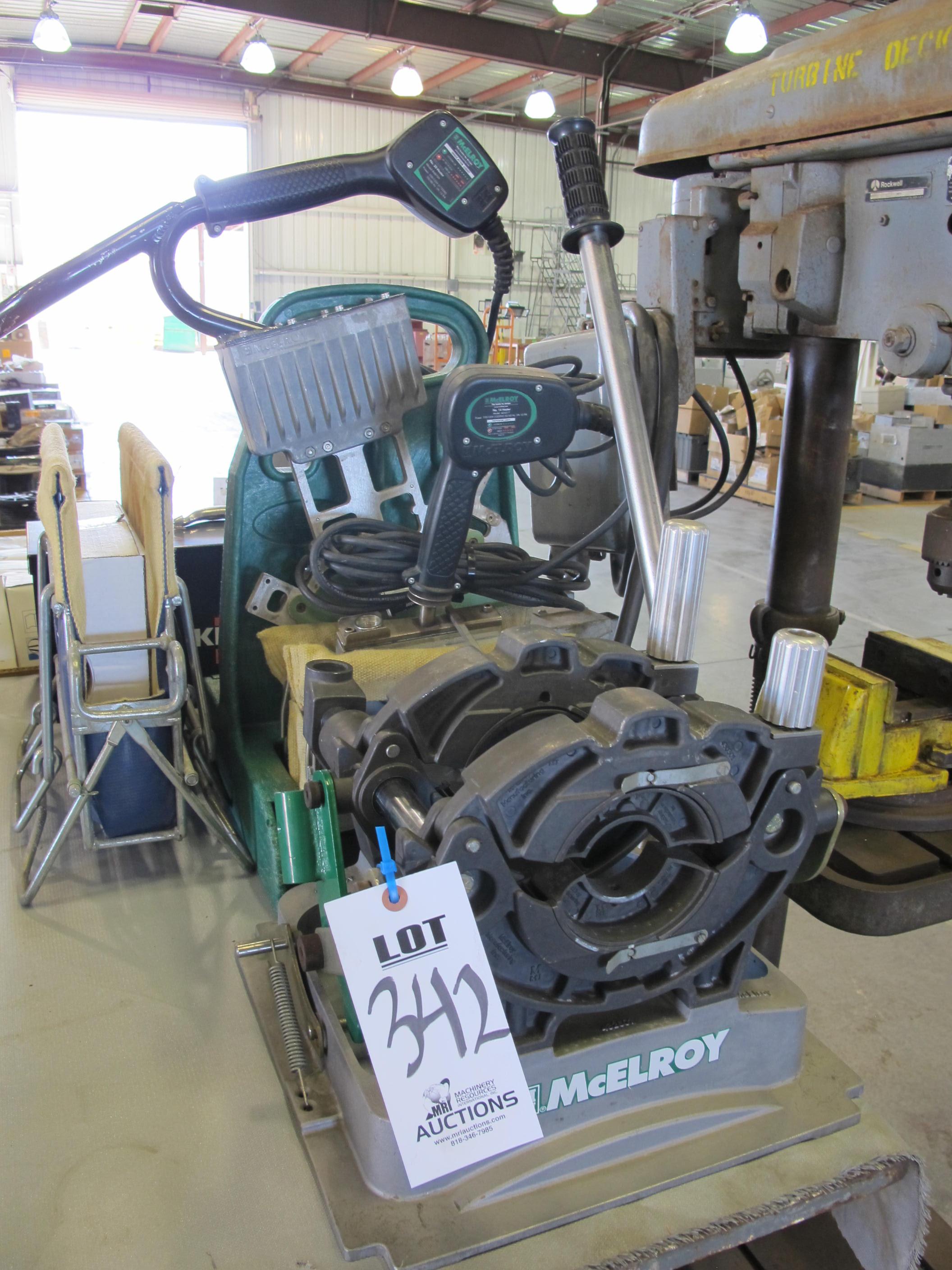 MCELROY MODEL 430107 NO 14 PITBULL FUSION MACHINE ASSEMBLY, S/N C21198 (G-49) LOADING & HANDLING FEE $5-