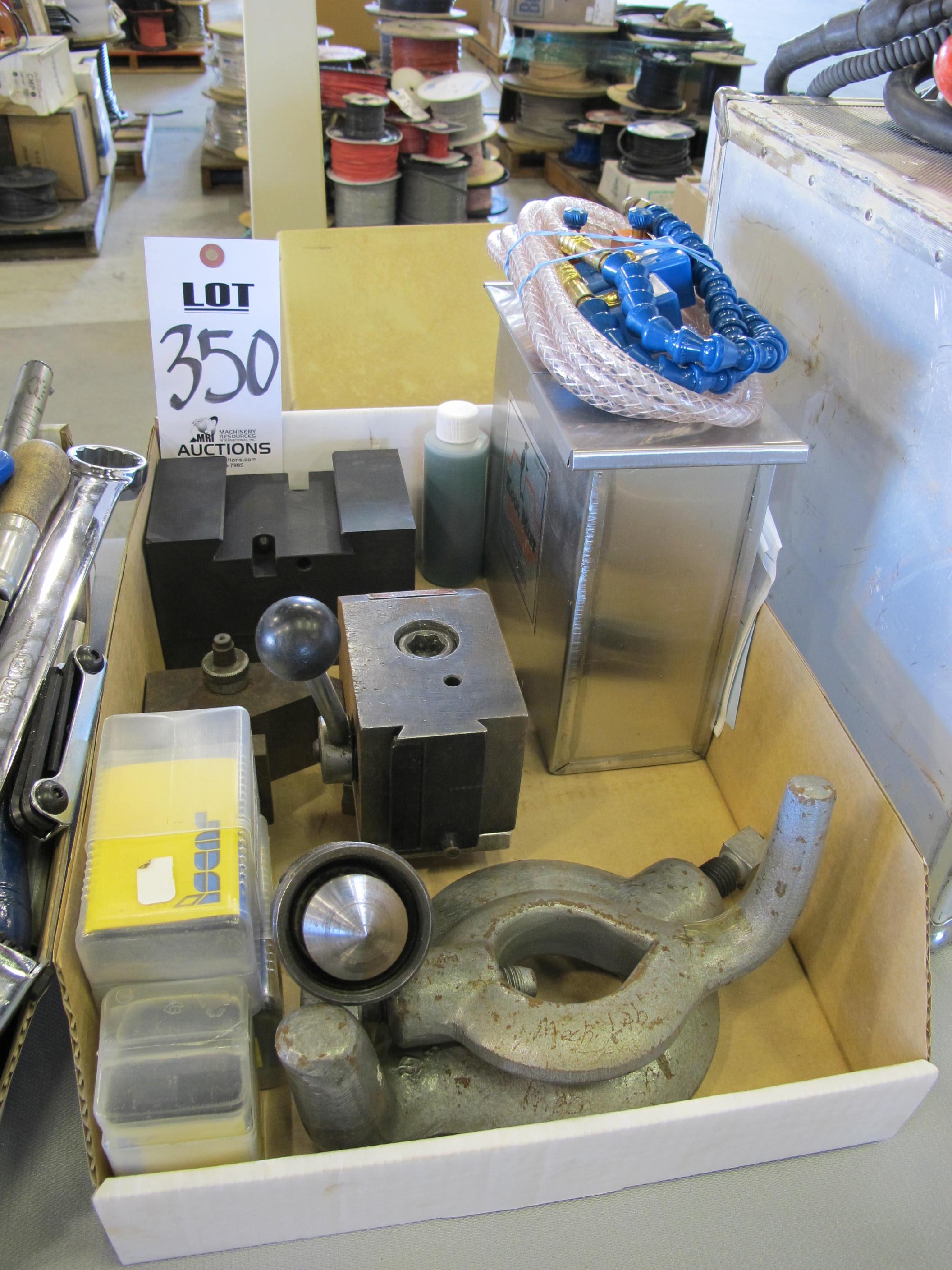 LOT ASSORTED LATHE TOOLING (G-49) LOADING & HANDLING FEE $5-