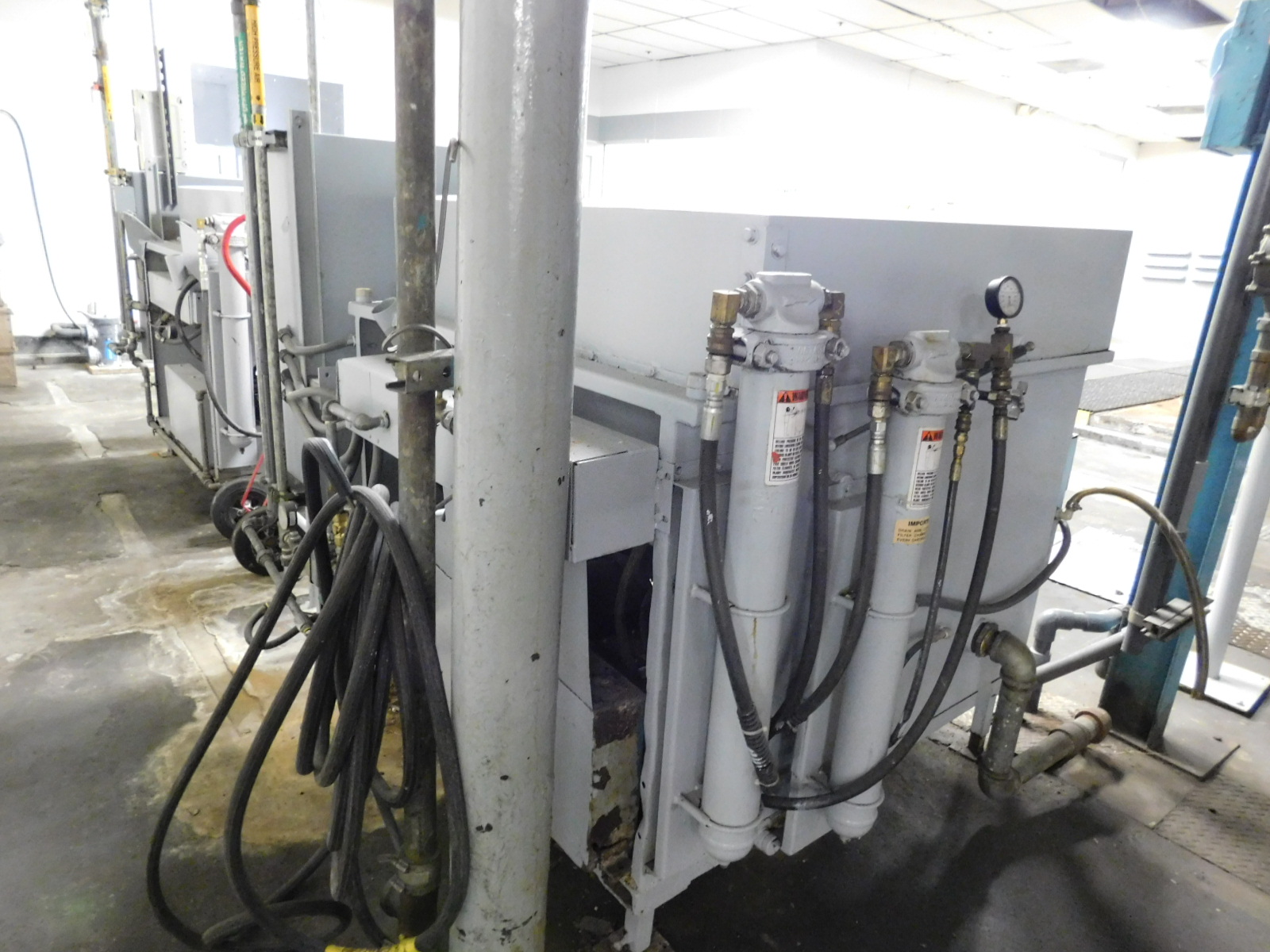 ADF MODEL 850, 42" ROTARY TOPLOAD STAINLESS PARTS WASHER-353