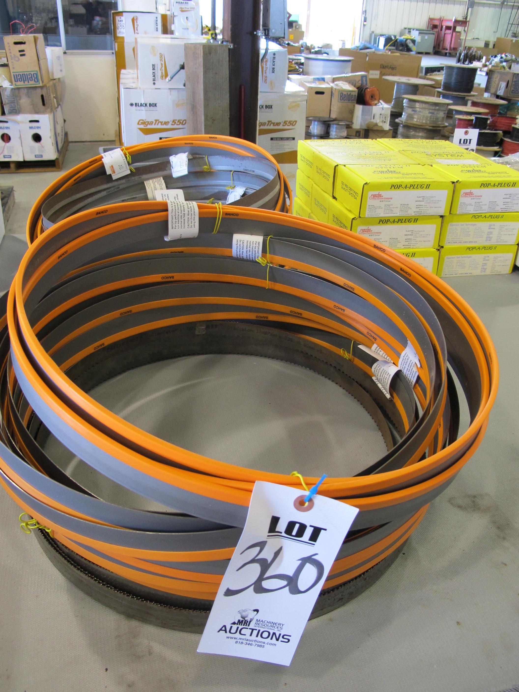 LOT BAND SAW BLADES (G-49) LOADING & HANDLING FEE $5-