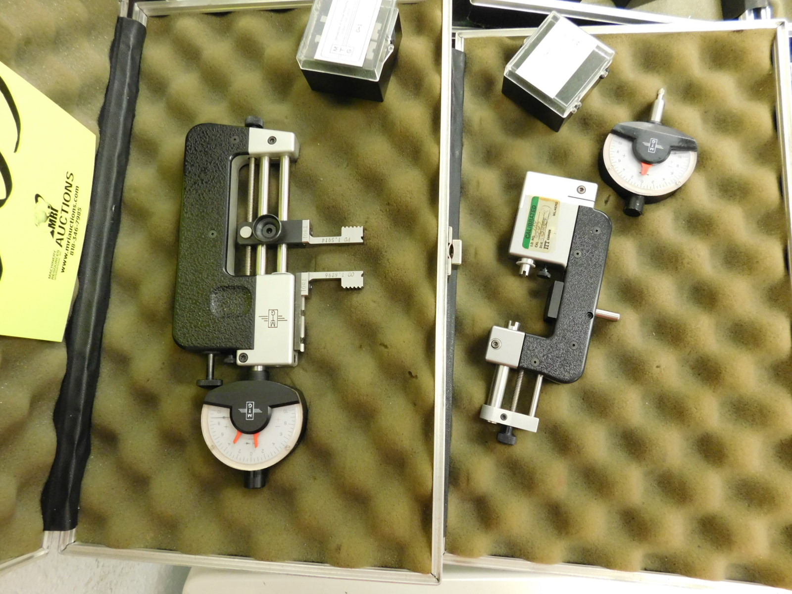 LOT OF (9) MTG THREAD GAGES-365