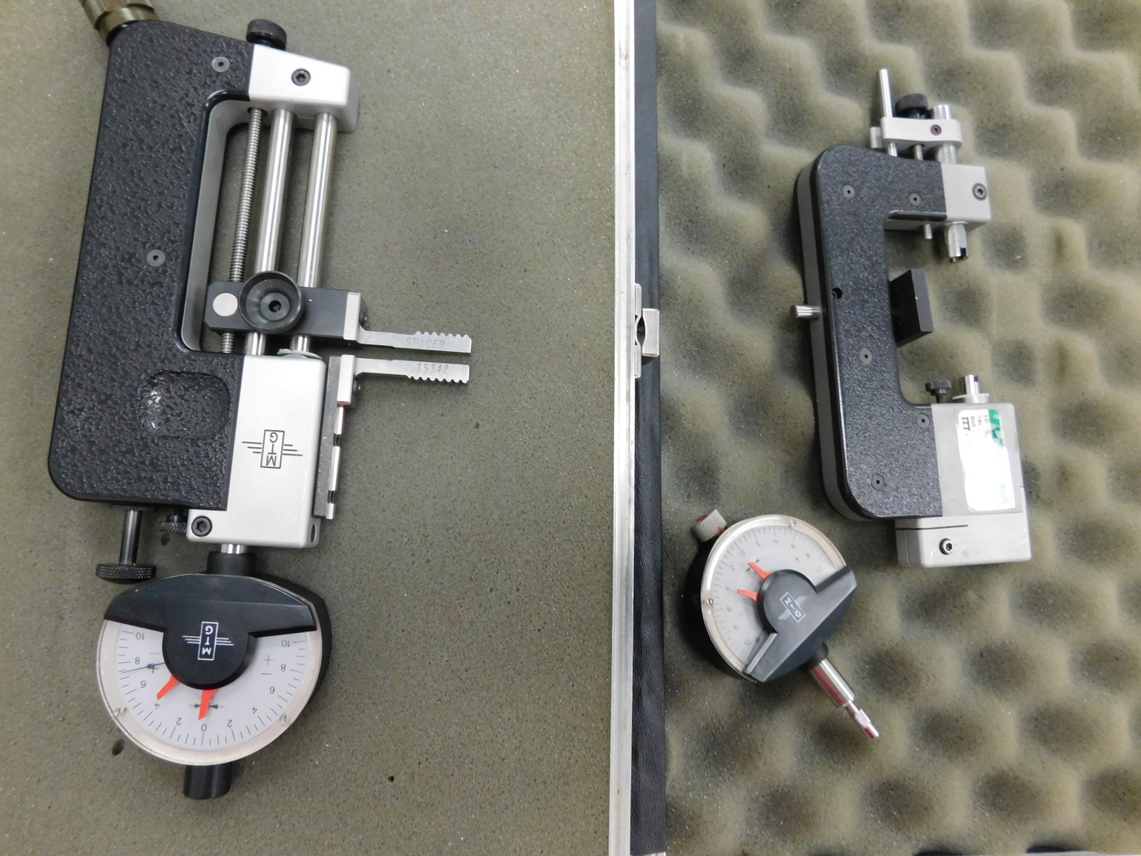 LOT OF (9) MTG THREAD GAGES-365