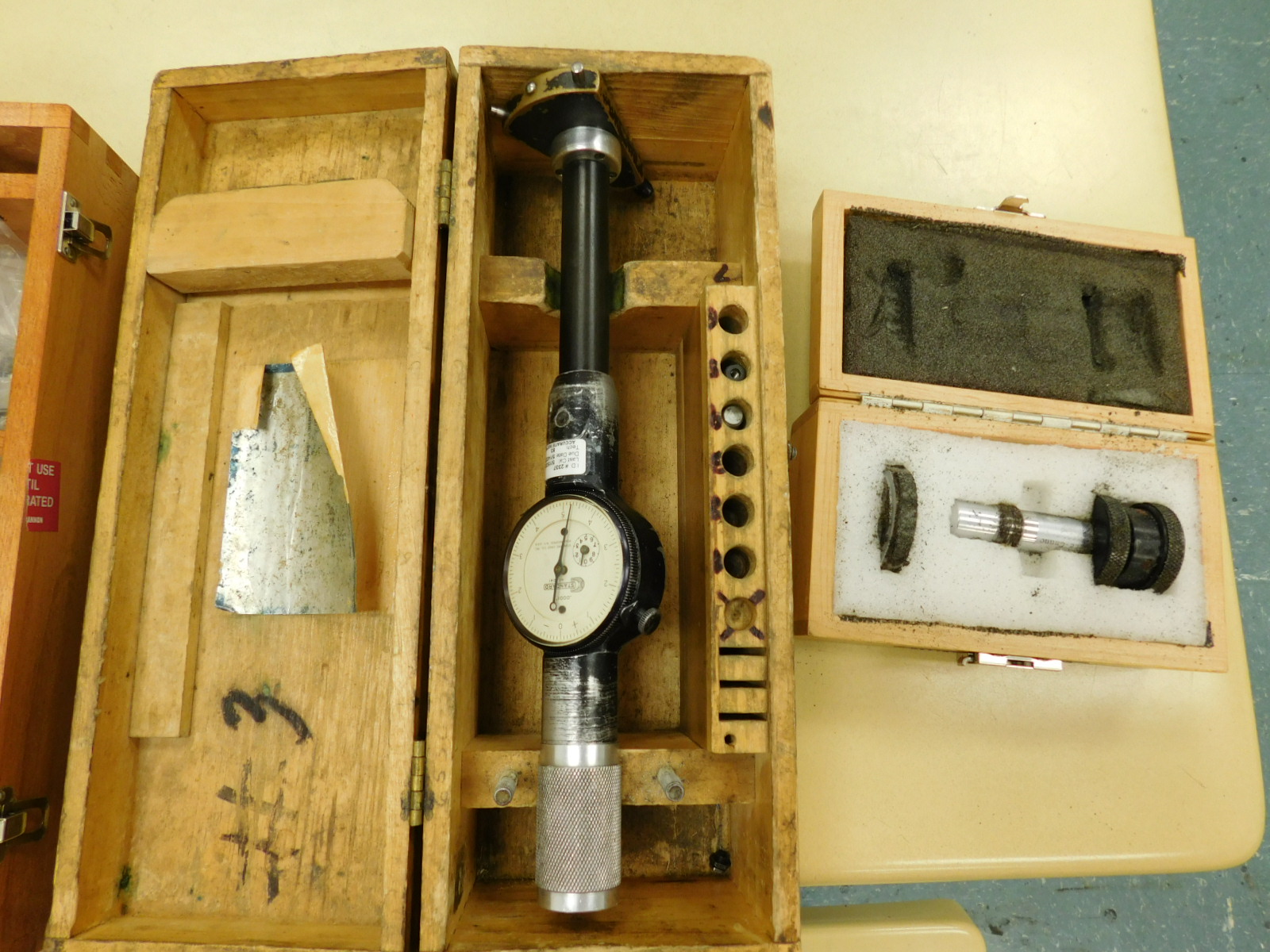 LOT OF (5) MITUTOYO BOREMATIC DIGITAL BORE GAGES, NEW & UNUSED-370