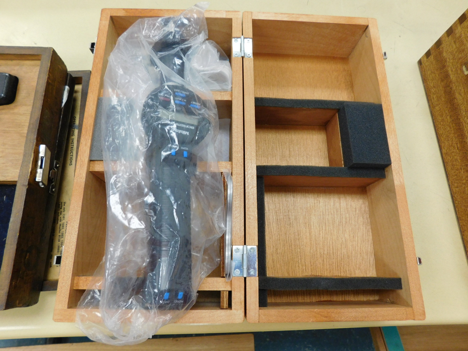 LOT OF (4) MITUTOYO BOREMATIC DIGITAL BORE GAGES, NEW & UNUSED-371