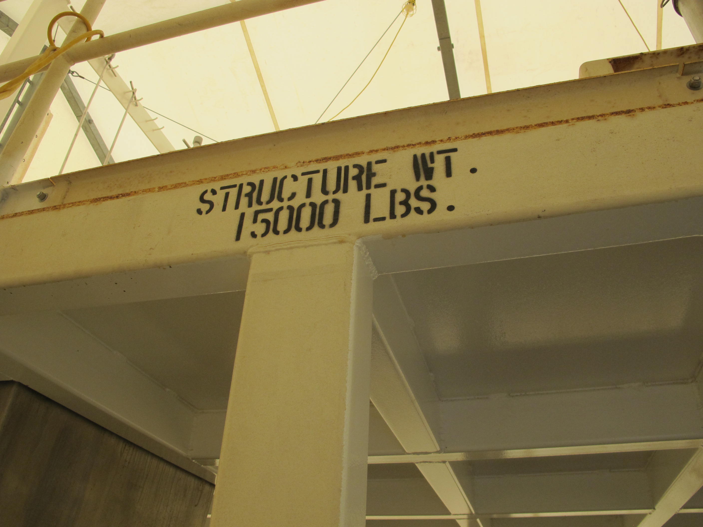 RUBB BUILDING SYSTEMS TENT 25' X 21' X 18' (G-48) LOADING & HANDLING FEE $3,000-