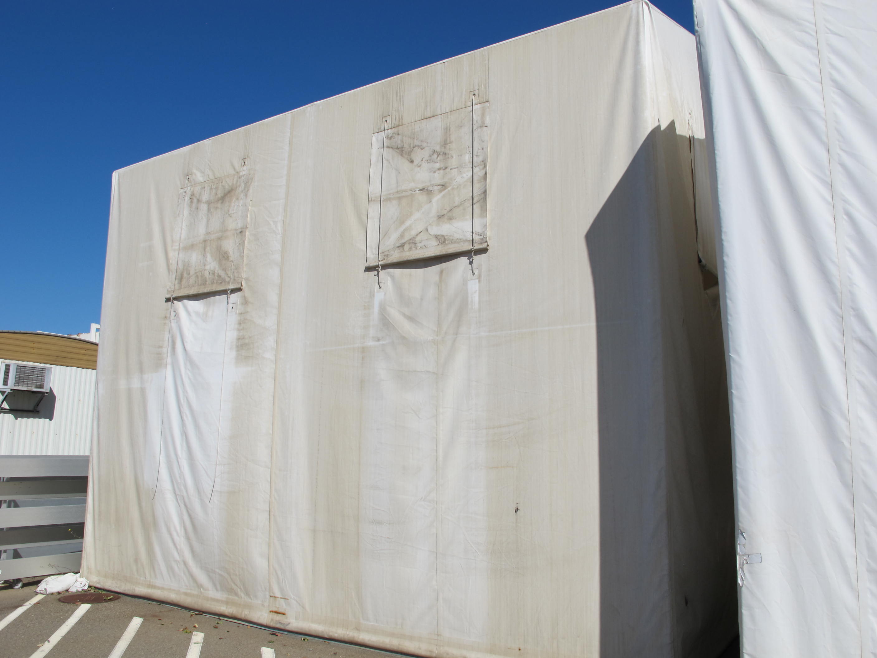 RUBB BUILDING SYSTEMS TENT 20' X 16' X 16' (G-48) LOADING & HANDLING FEE $2,500-