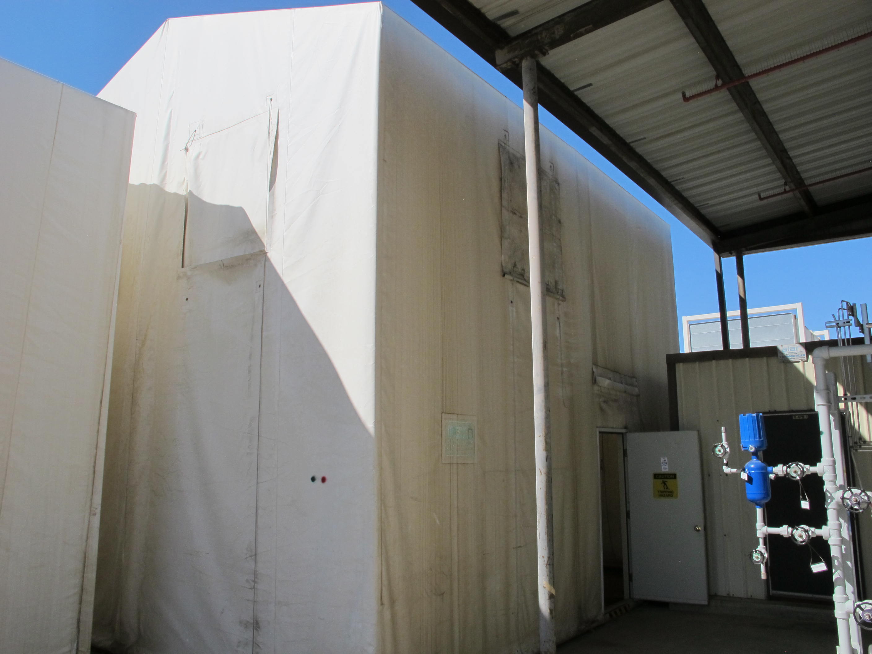 RUBB BUILDING SYSTEMS TENT 20' X 16' X 16' (G-48) LOADING & HANDLING FEE $2,500-