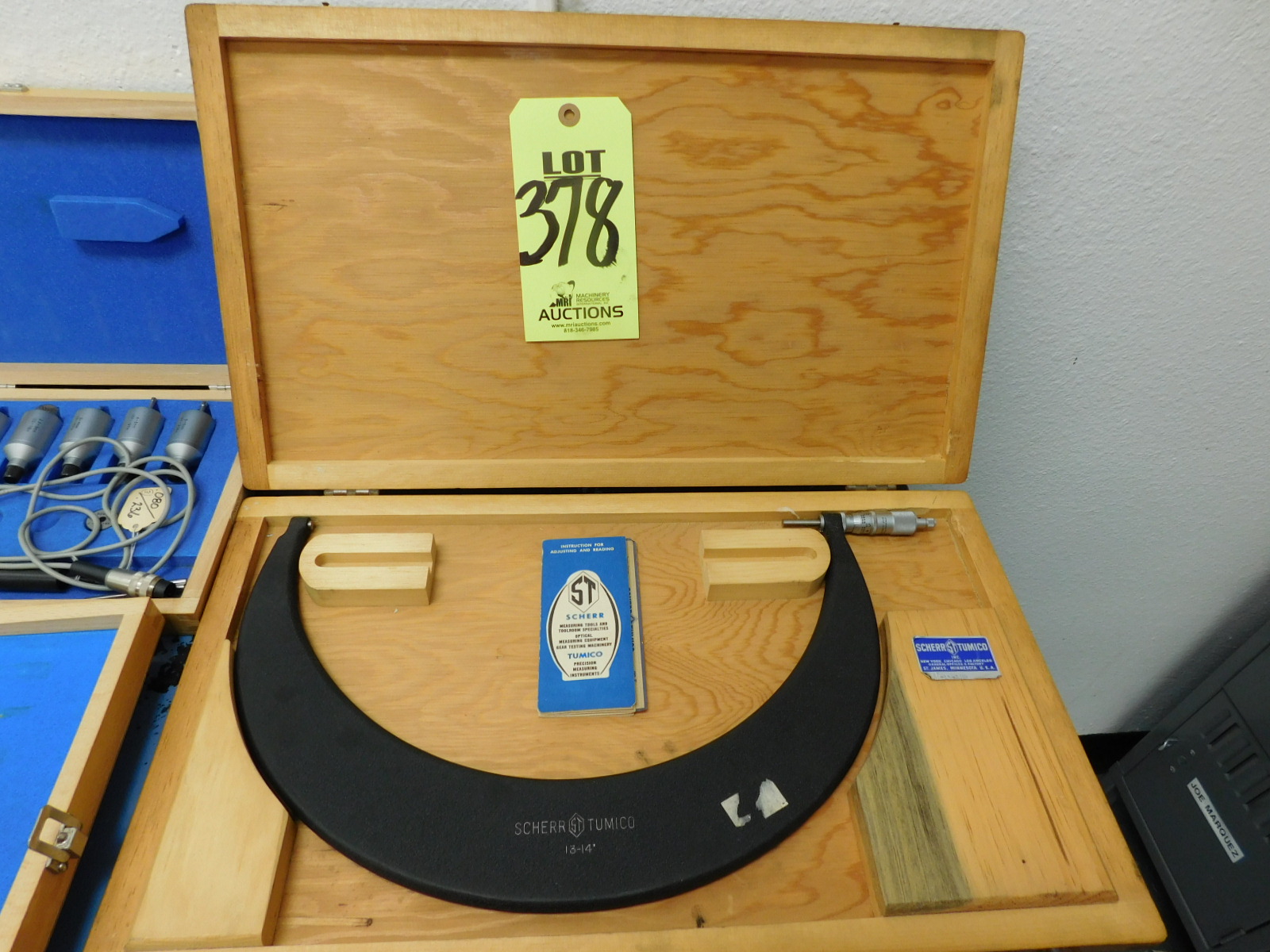 SCHERR TUMICO 13"-14" MICROMETER-378