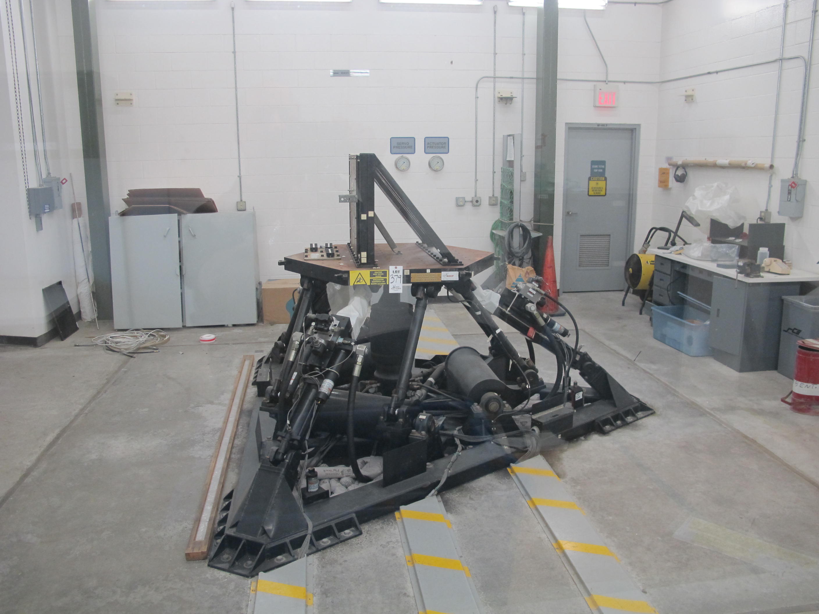 CRANEVEYOR 16' X 22' OVERHEAD CRANE W/ YALE 2-TON CRANE S/N 42880 (W-46) LOADING & HANDLING FEE $2,500-